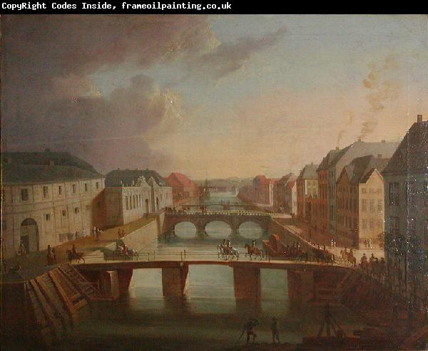 Christian August Lorentzen Parti af Frederiksholms Kanal
